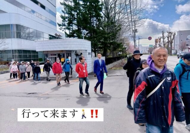 桜ウォーキング